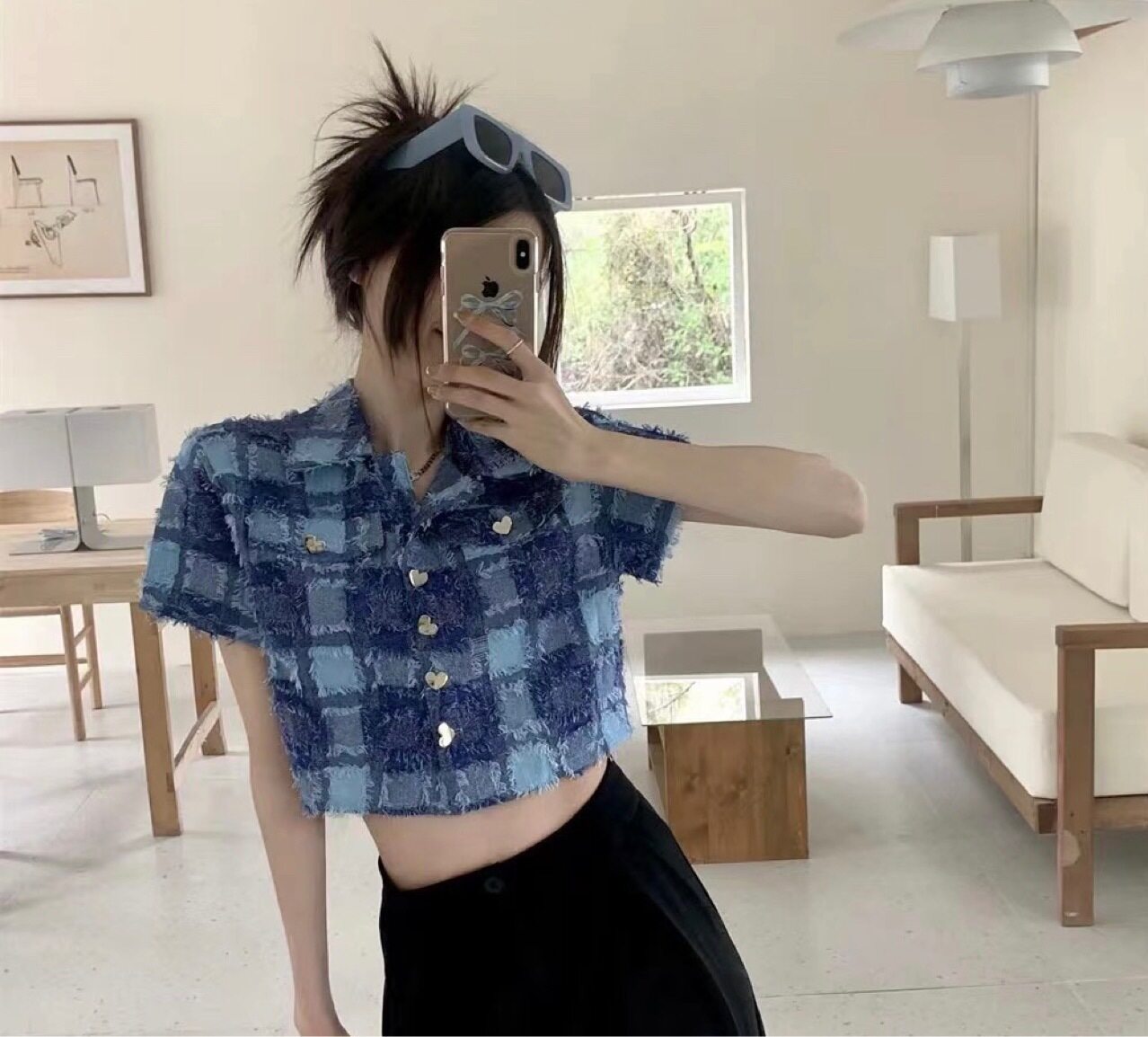 MIU MIU ミュウ ミュウ Grigio Miu miu wool cashmere velour skirt スカート レディース 春夏2023 MG1989 125Q  ik