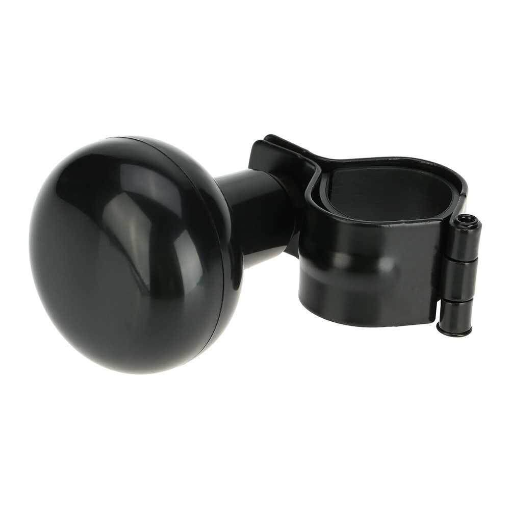 Black Universal Car Heavy Duty Steering Wheel Knob Spinner Handle Knob (black)