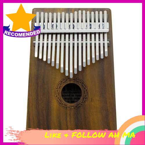 Best Selling 17-key EQ Thumb Piano Kalimba Mbira Sanza Solid Acacia (Eq)