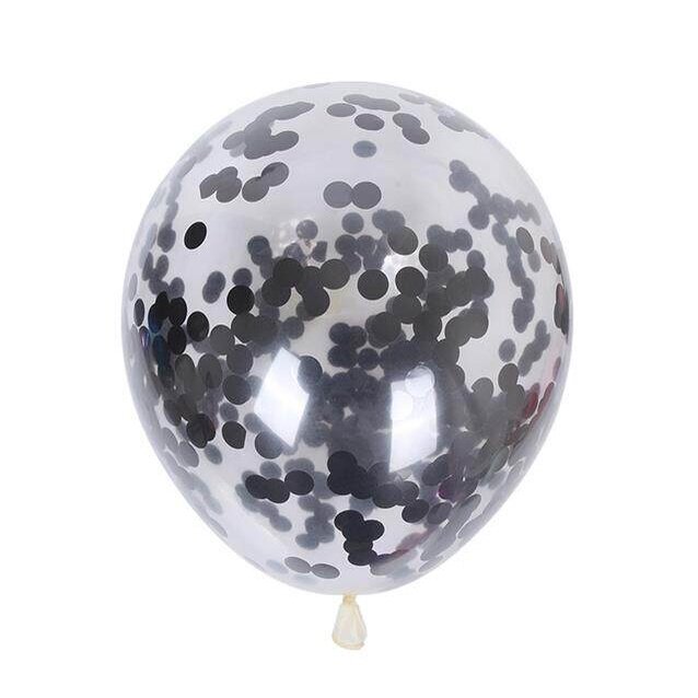 1pc 12 Inches Glitter Round Confetti Latex Balloon Wedding Party Balloon Birthday Party Christmas Decoration