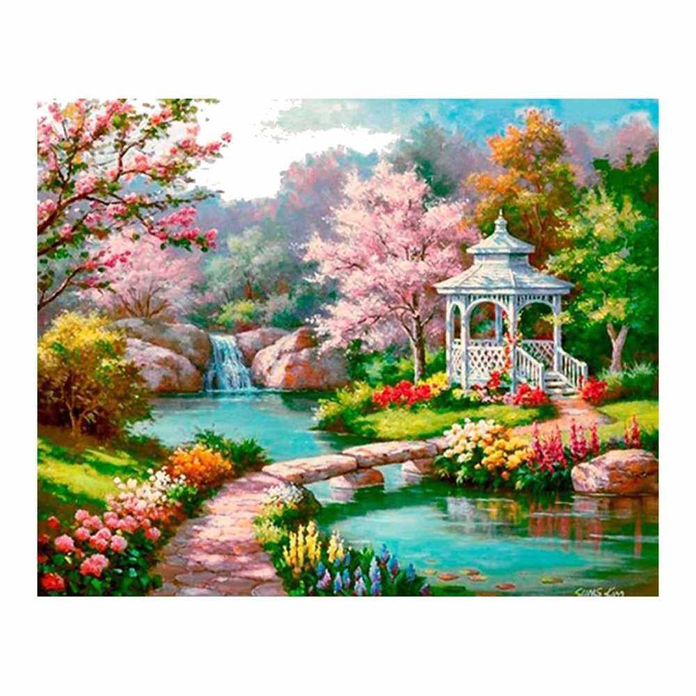 DIY 5D Diamond Painting Full Drill Crystal Decorative Painting Arts Craft for Home Wall Decor Gift (Zs311)