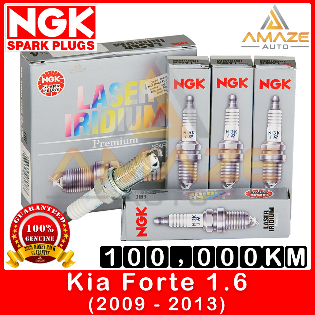 NGK Laser Iridium Spark Plug for Kia Forte 1.6 (2009-2013) - Long Life Spark plug 100,000KM [Amaze Autoparts]