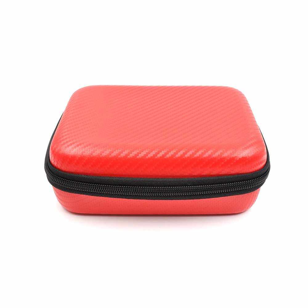 STARTRC Osmo Mobile 3 Carry Case Portable Mini Hard Travel Storage Bag PU Handbag for DJI Osmo Mobile 3 Action Camera (Red)