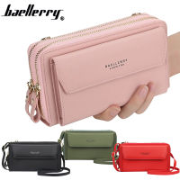 Baellerry Womens Bag 2021 Womens Wallet Zipper Multifunctional Storage Bag Clutch Bag Large Capacity Mobile Phone Crossbody Coin Purse Card Case