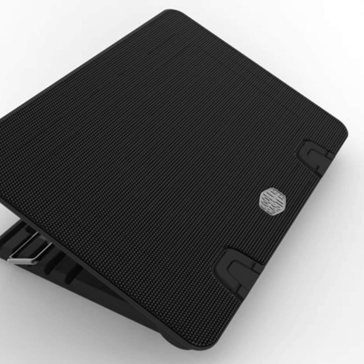 Cooler Master ERGOSTAND IV 140mm Silent Fan Height-Adjustable Ergonomic Mesh 4 USB 2.0 Notebook Cooler for up to 17