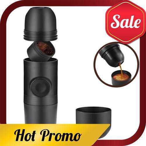 70mL Manual Coffee Machine Mini Portable Ground Coffee Espresso Machine