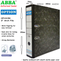 ABBA Option Arch File 2 inch 406 / 3 inch 404 (1 Carton x 24 pcs)