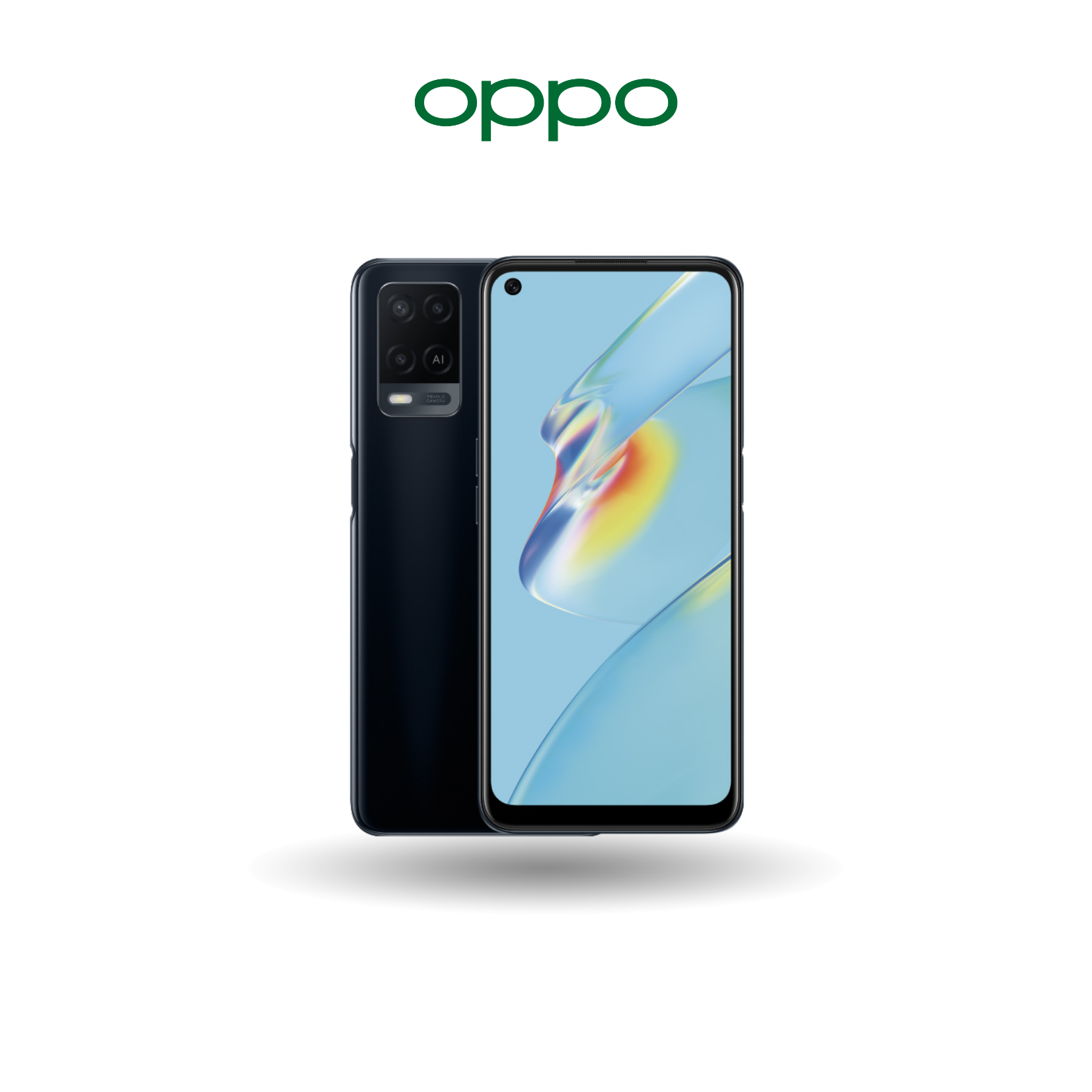 Oppo A54 (128GB) - Eye-Care Punch-Hole Display | 16MP Selfie Camera | 18W Fast Charge