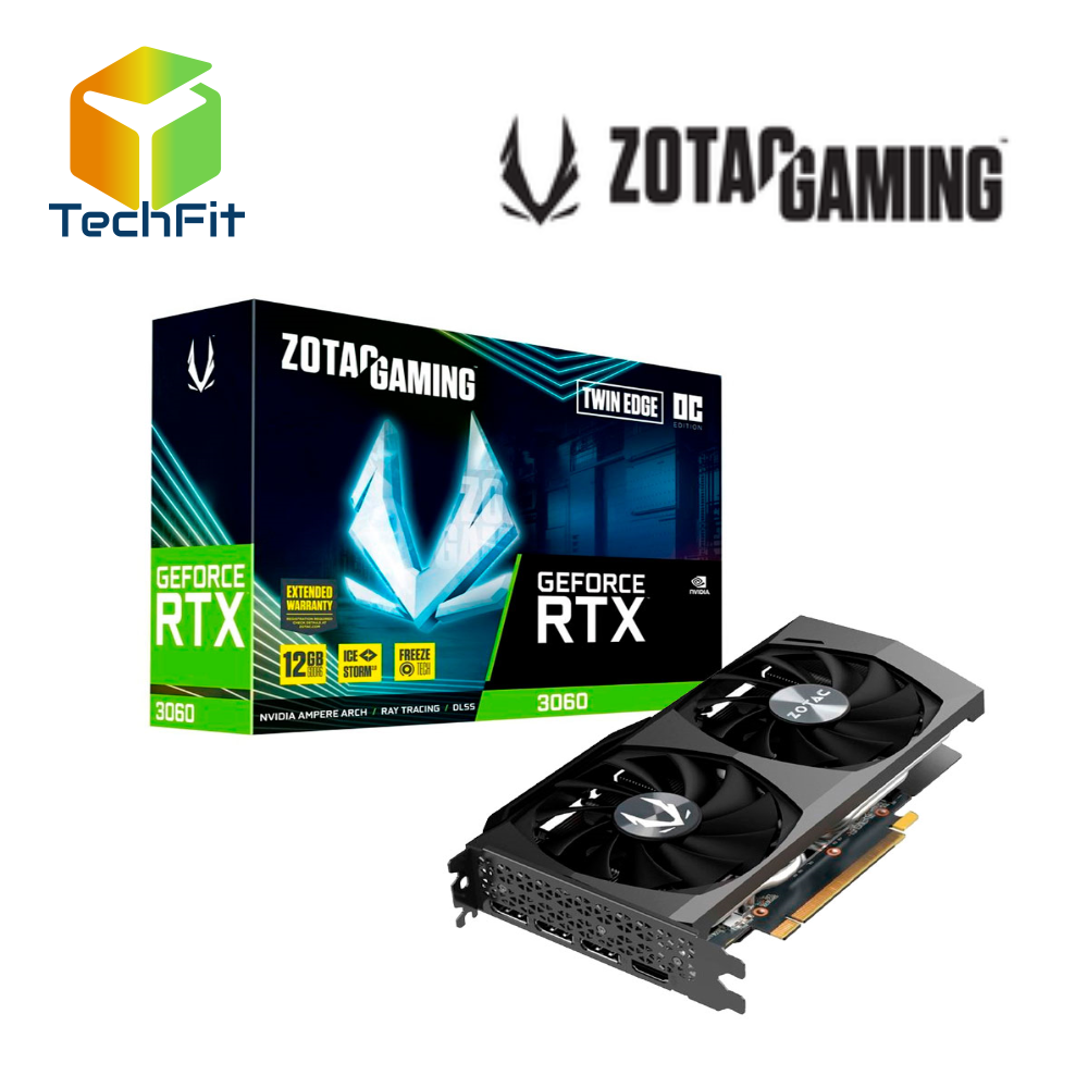 Zotac Gaming GeForce RTX 3060 Twin Edge Oc Graphics Card [ZT-A30600H-10M] [LHR]