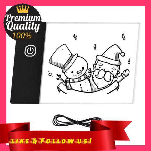 People\'s Choice Super Mini LED Light Pad Ultra-thin Light Box USB Powered Dimmable Brightness Artcraft Tracer for Children Students Adults Drawing Tracing Practise Calligraphy Flipbook Flip Books Animation Cartoon Creation (Standard)
