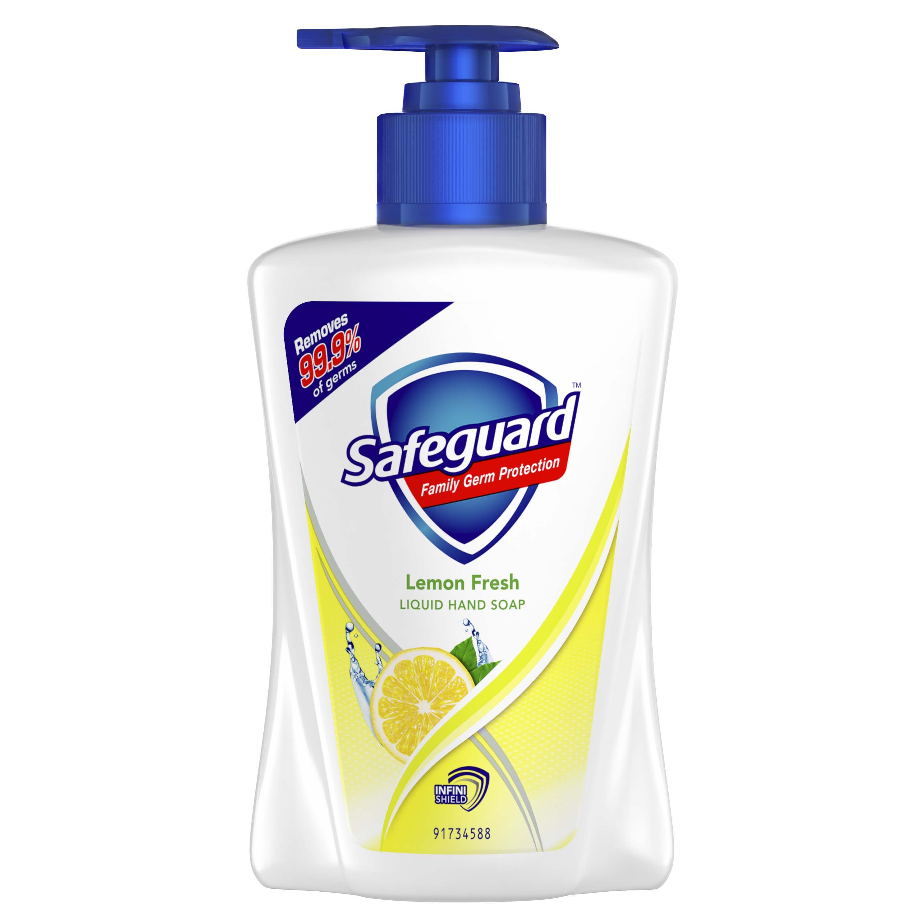 Safeguard Lemon Fresh Liquid Hand Soap 225 ml