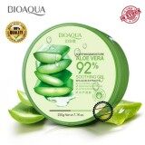 BIOAQUA Soothing Moisture Aloe Vera Gel 92% Facial Cream Replenishment Sun Repair Face Skin Care 220gm