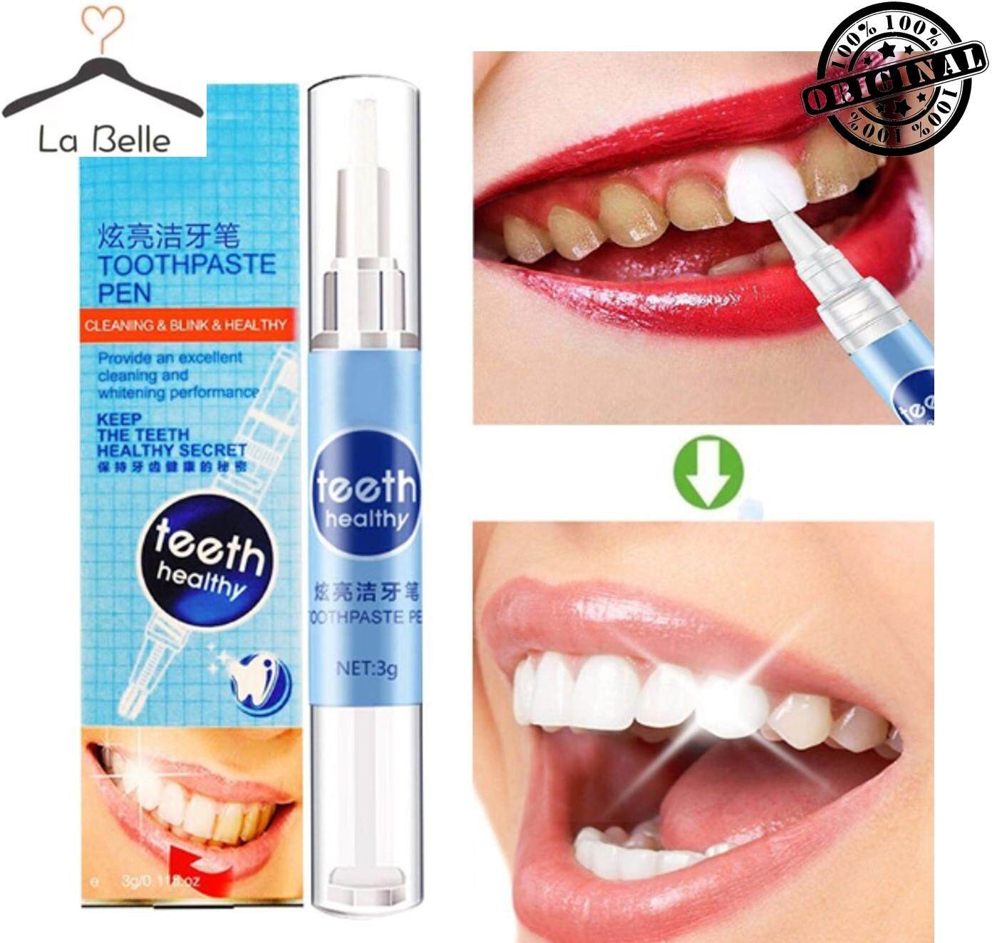 [100% ORIGINAL] Lanyisi - 3g Teeth Cleaning Pen Whitening Brightening Toothpaste Pen