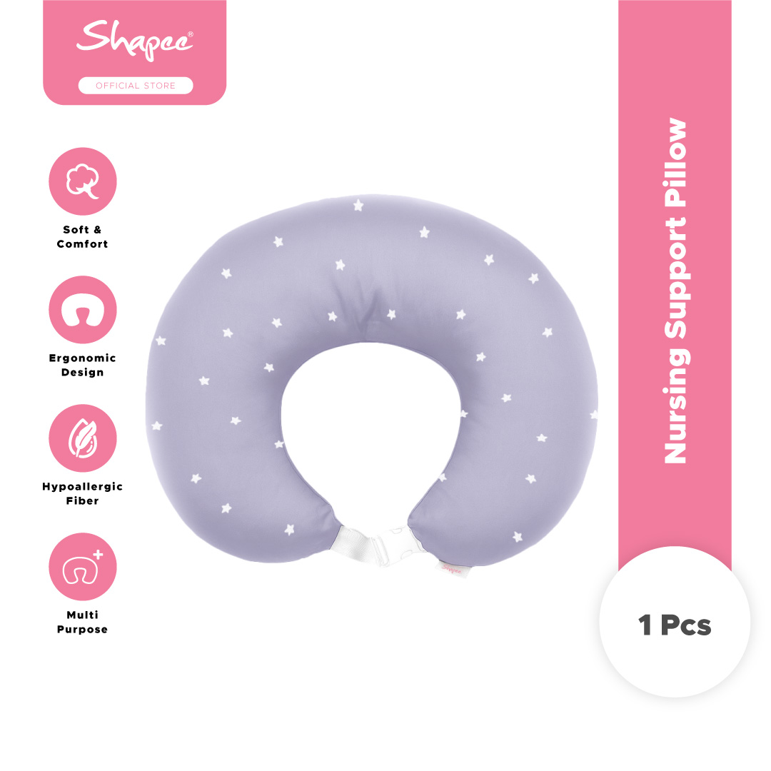 [WITH WAISTBAND] Nursing Support Pillow - C-shape maternity & nursing pillow Breastfeeding pillow baby pillow pregnancy pillow tummy support