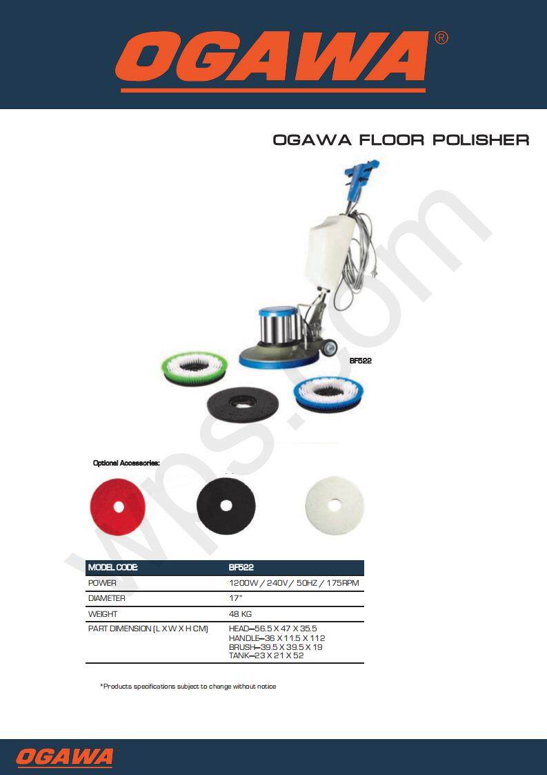 Floor Polisher Polish Carpet Washing Wash Marble Stone Clean