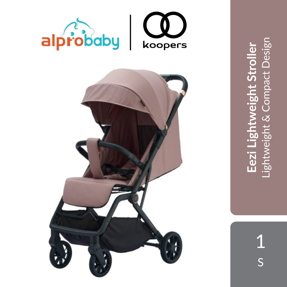[Alpro Baby] Koopers Eezi Lightweight Stroller 1s | Lightweight & Compact Design For Comfortable Everyday Travel
