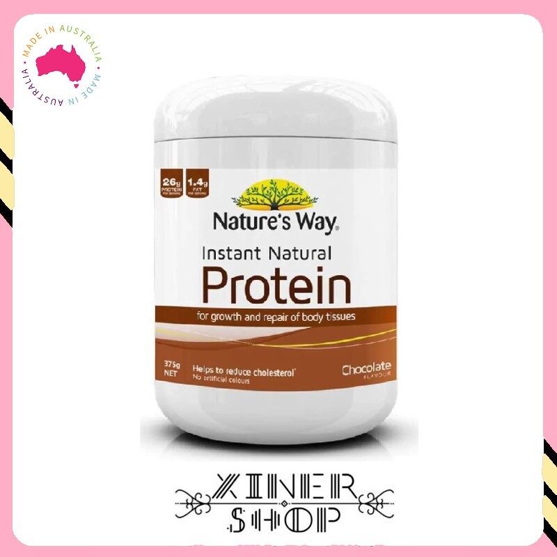 [Import From Australia] Nature's Way Instant Natural Protein Powder (Chocolate)( 375g )