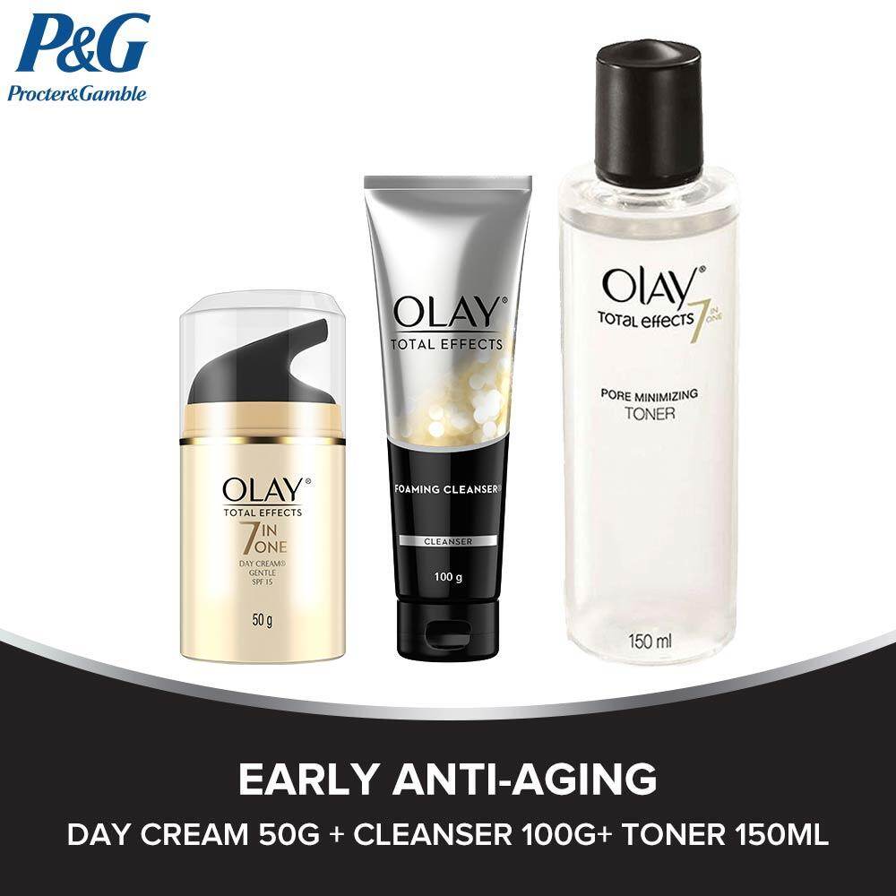 Olay Total Effects 7inOne Day Cream Gentle SPF15 50g + Pore