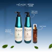 HEADS Professional Duo Set Care Hair Restoration Kit: Anti-Dandruff & Split End Repair 1000ml