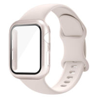 【Hot Sale】2 in 1 Strap and Case SET for Watch Ultra 2/3 Series 11 10 9 8 7 SE2/SE 6 5 4 3 2 1 Women Men Silicone Sport Band with Case 38mm 40mm 41mm 42mm 44mm 45mm 46mm 49mm