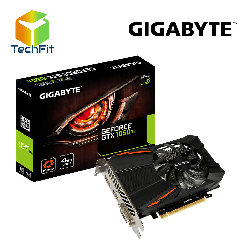 Gigabyte GTX 1050 Ti GDDR5 4GB [GV-N105TD5-4GD]