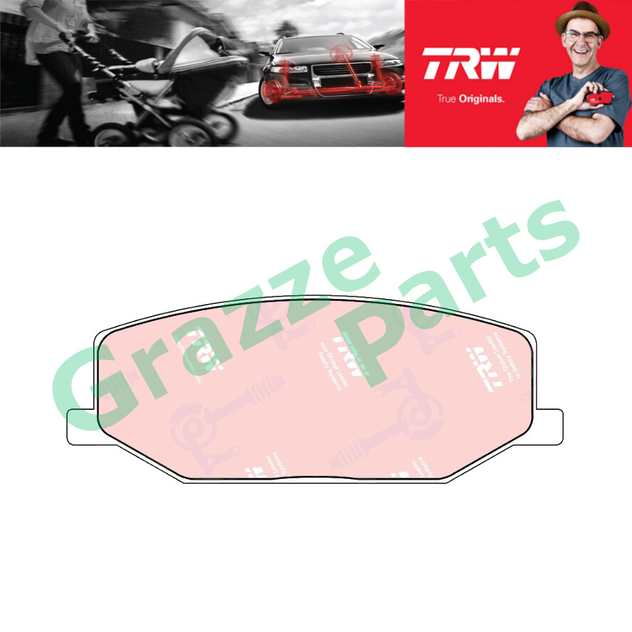TRW Brake Pad Front for GDB383 for Suzuki SJ410 SJ413