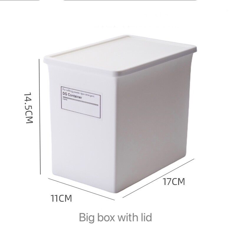 Nordic Multipurpose Organiser Storage Box with Lid Clamshell Storage Box