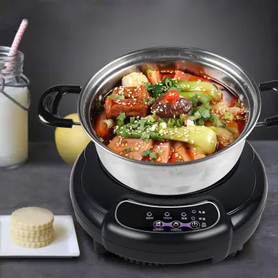 Household Mini Electric Induction Cooker Milk Water Coffee Heating Stove Teapot Noodle Boiler Travel Heater Cook Hot Plate