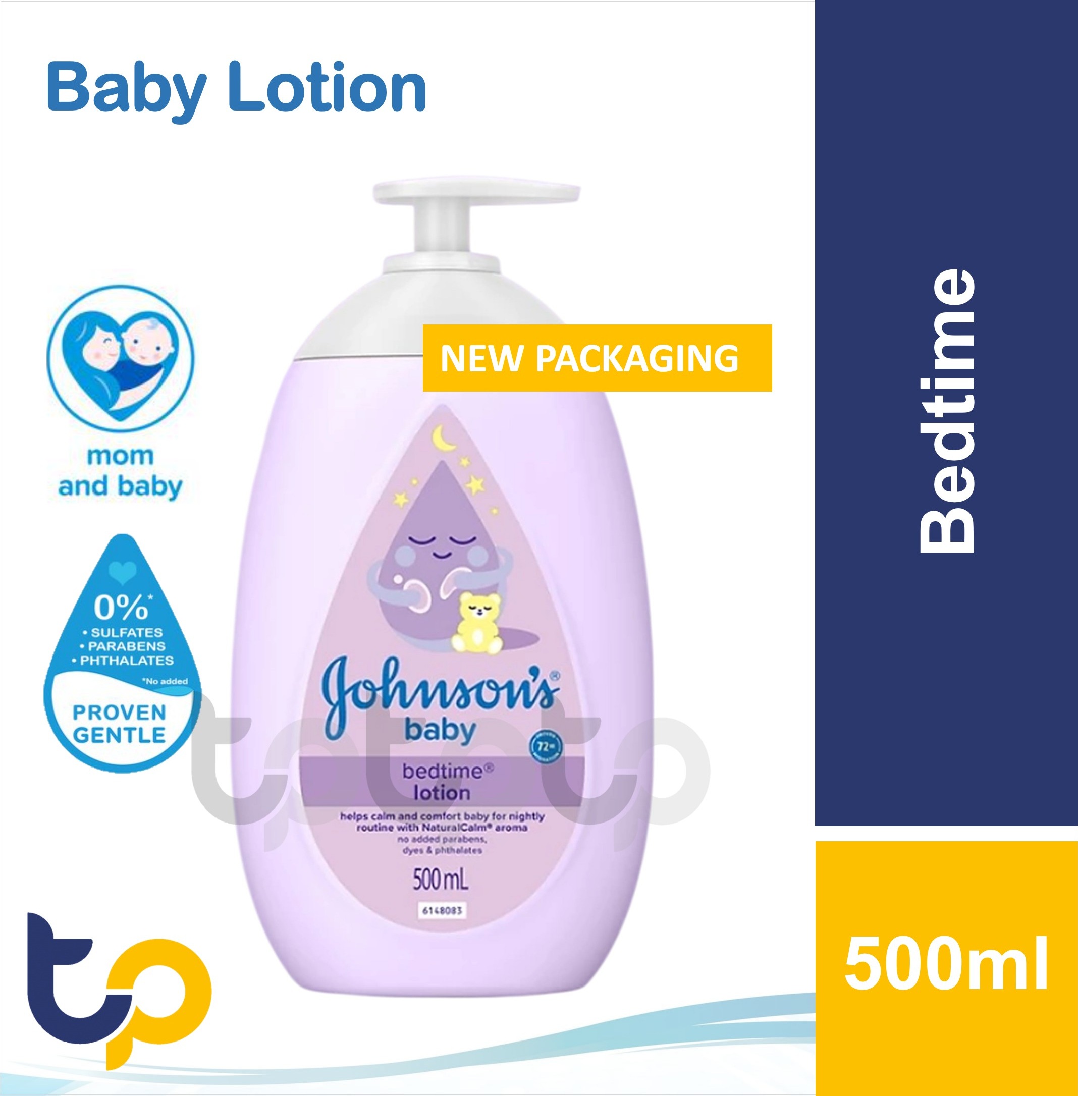 Johnsons Baby Cotton Touch Face & Body Lotion / Milk + Rice / Milk + Oats / Bedtime Lotion 500ml