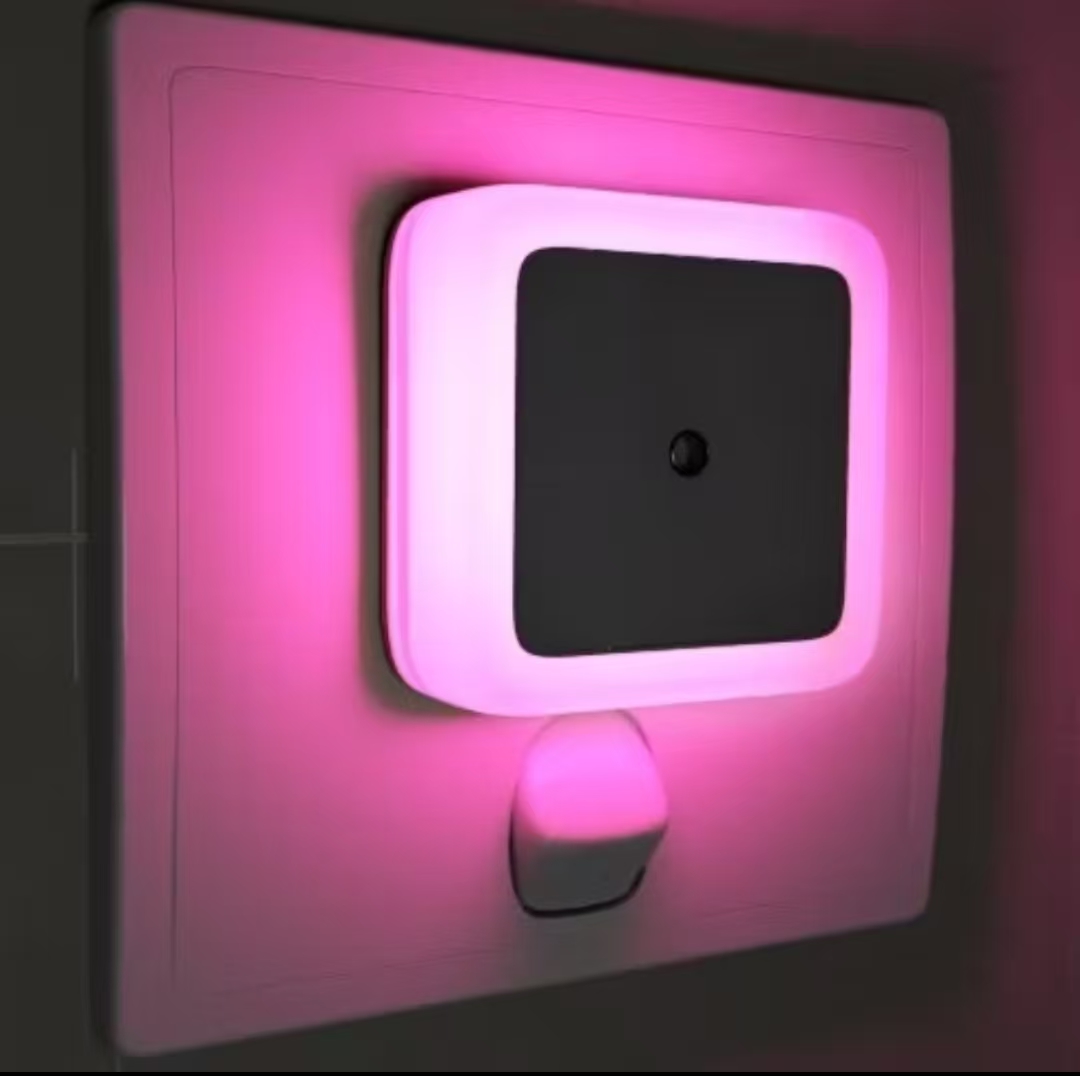 [ BorongPro ] Auto Sensor LED Night Lamp Automatic Light Control Sensor Auto On Off Bedroom Wall Mounted Night Light