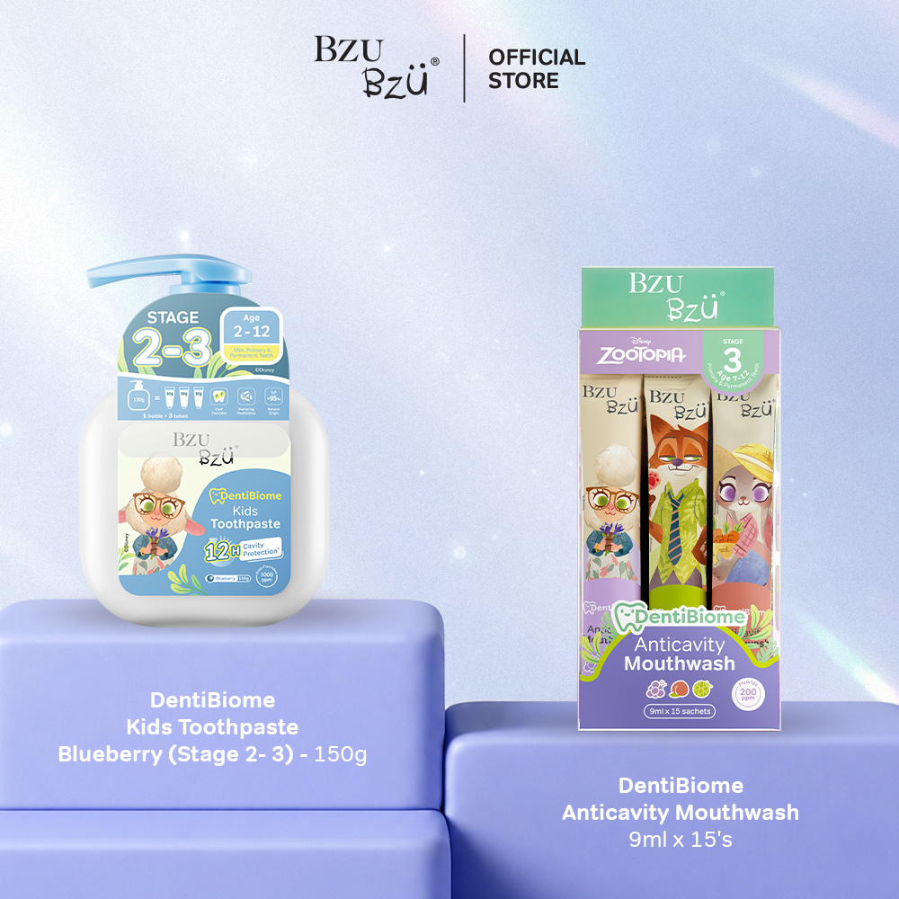 [Any 2 Get 50% OFF] BZU BZU DentiBiome Kids Oral Care