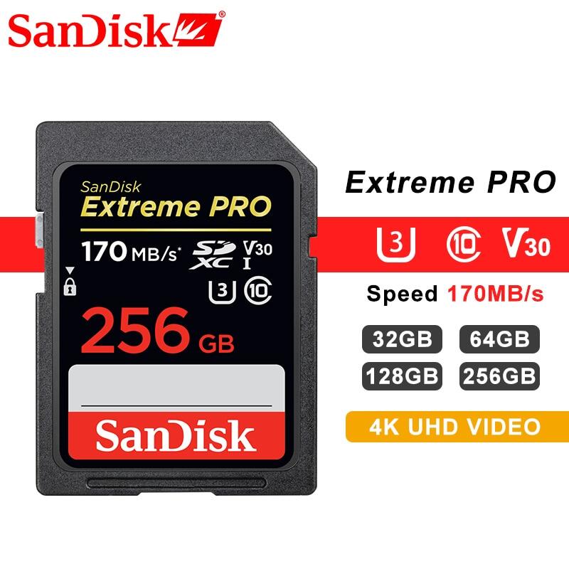 Được Yêu Cầu Lớn Thẻ Nhớ Sandisk Thẻ Sd Extreme Pro Sdhc Sdxc 32Gb 64Gb