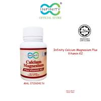 Infinity Calcium Magnesium Plus Vitamin K2  60 tablets (Halal Imported Kalsium US Norway)