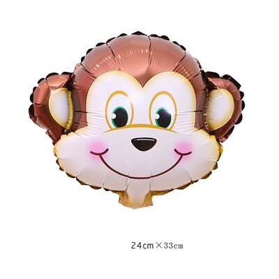 1pc Jungle Animal Theme Party Balloon Birthday Party Christmas Party Decoration Inflatable Toy Party Supply