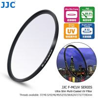 JJC MC UV A+ Ultra Slim Multi-Coated Lens Filter Anti-Scratch Protection Lens Filter for Camera DSLR Mirrorless 37mm 40.5mm 43mm 52mm 58mm 62mm 72mm 77mm 82mm 95mm