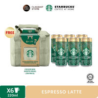 [Exclusive Bundle] [Pack of 6] STARBUCKS Doubleshot Ready-to-Drink 220ml Can [Cooler Bag]