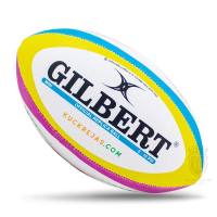 Gilbert midi rugby ball (size 2) -multicolour