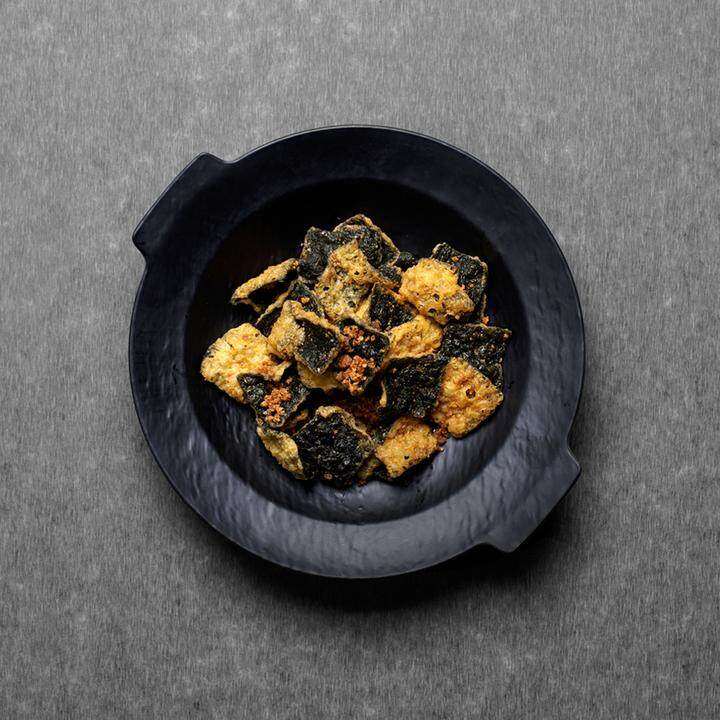 [HALAL] The Golden Duck Chilli Crab Seaweed Tempura (With Real Crab