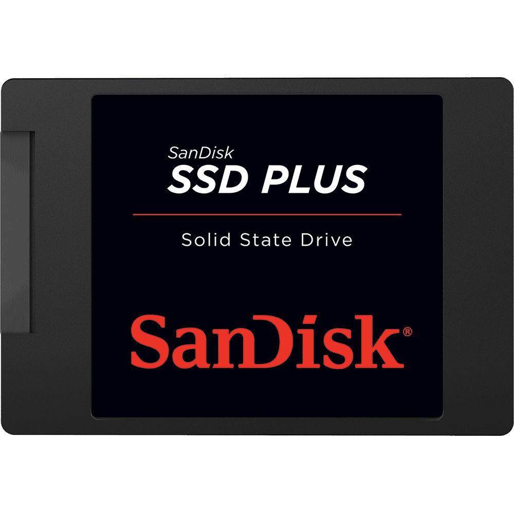 SanDisk SSD Plus SATA III 120GB/240GB/480GB/1TB (6 Gb/s) Internal Solid State Drive (up to 535MB/s) - 480GB 