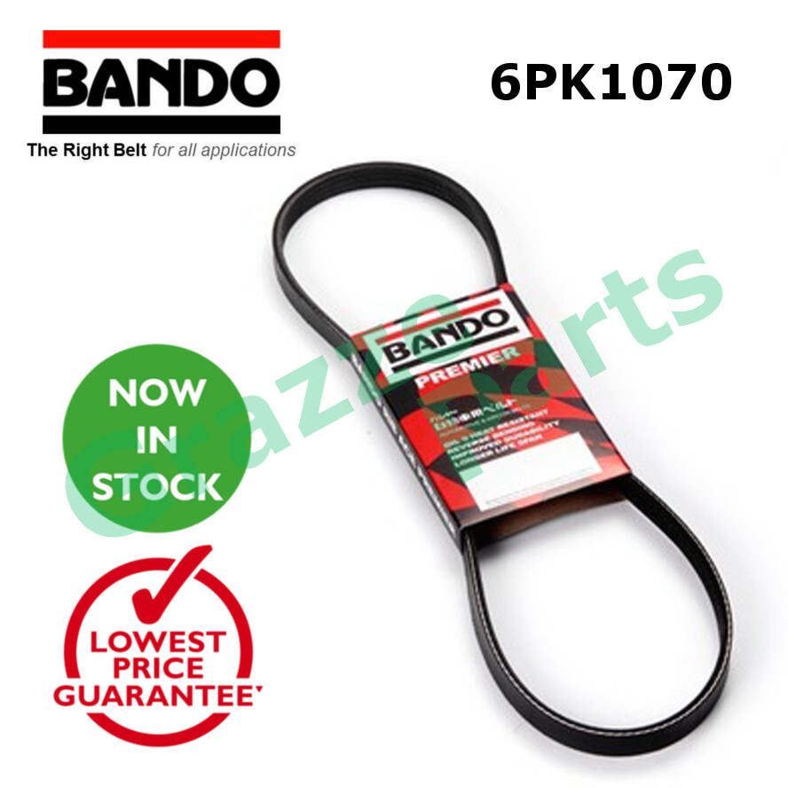 Bando Ribstar Rib Serpentine Fan Belt 6PK1070 for Peugeot 307 1.6 16V