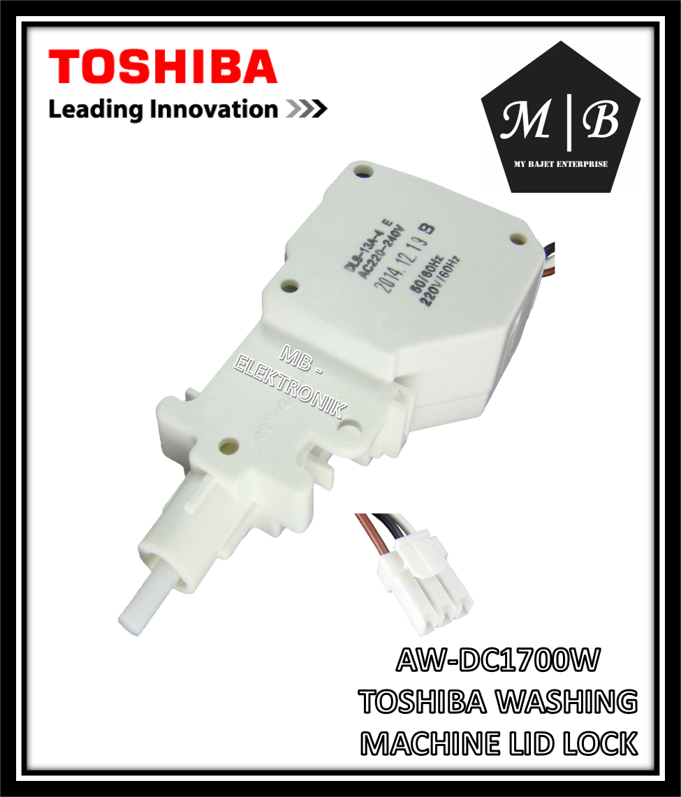{ORIGINAL} TOSHIBA WASHING MACHINE DOOR / LID LOCK AWDC1700W AW