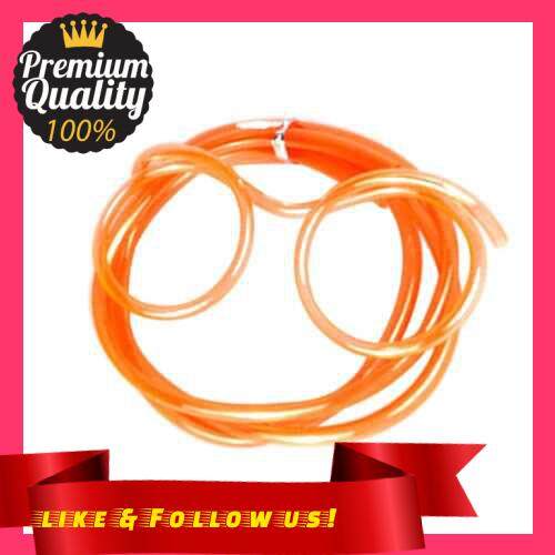 People\'s Choice Fun Eyeglasses Eyewear Straw Crazy Design DIY Silly Transparent Funny Stylish Cartoon Gift for Kids Children Home Party Fesitival Holiday (Orange)