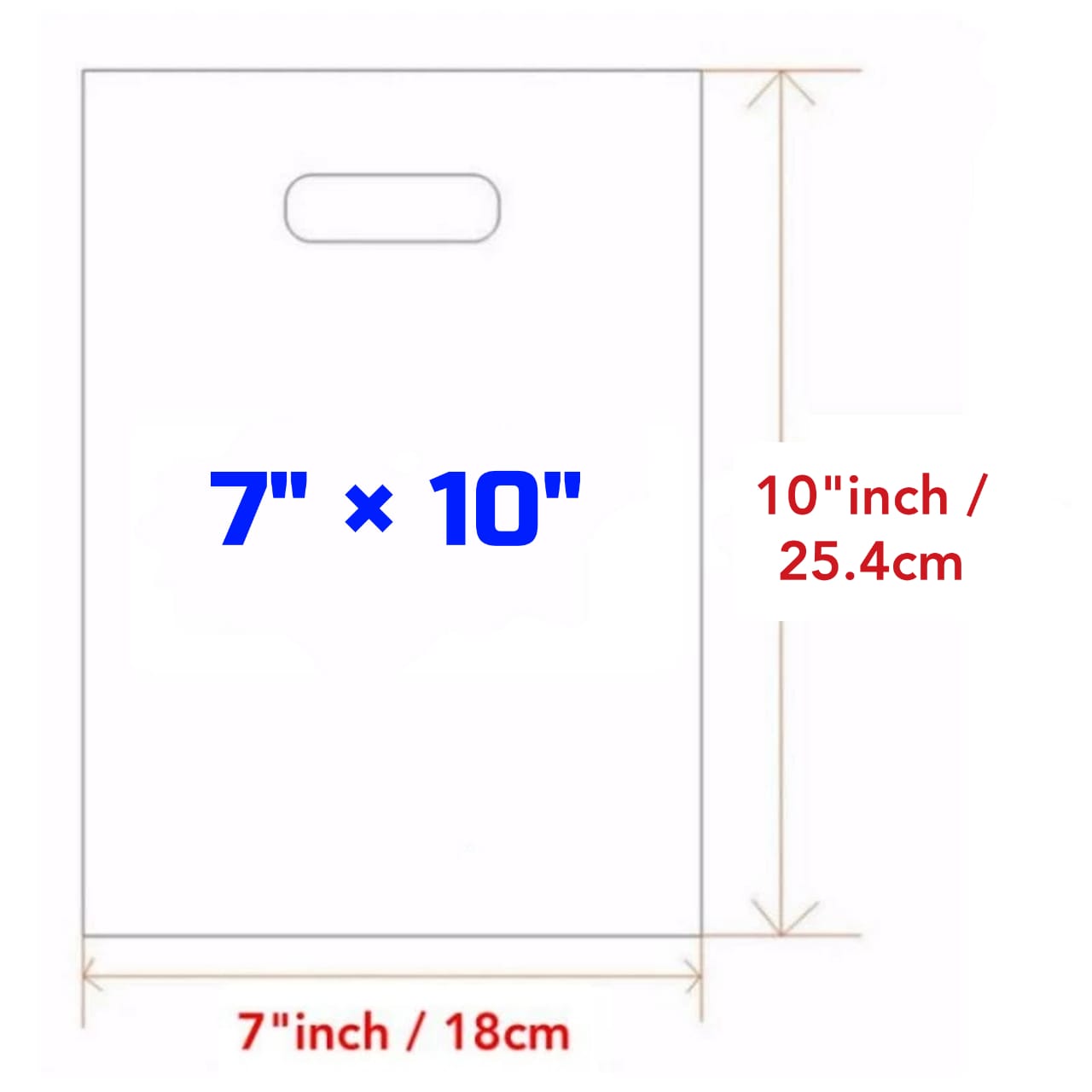 TRANSPARENT BAG WITH HANDLE /CLEAR SHOPPING BAG / PP TRANSPARENT DIE CUT BAG / TQ BAG