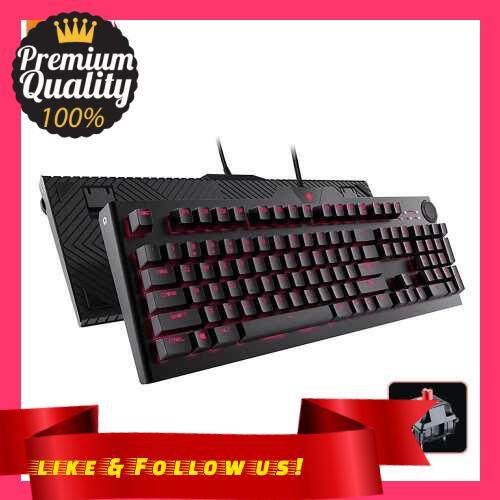 People\'s Choice Xiaomi Blasoul Y520 Gaming Mechanical Keyboard 104 Keys RGB Backlight Backlit 1.8m Wired Edition for PC Laptop Gamer (Red)