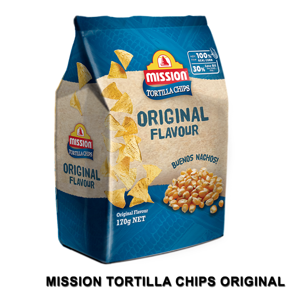 Mission Original Flavoured Tortilla Chips 170g