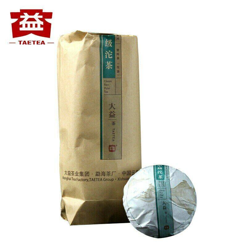 2017 Yr TAETEA Classic Raw Pu'er Tea JIA JI TUO CHA Dayi Pu-erh Puerh Sheng 500g ราคา 1,321 บาท*ส่งฟรี