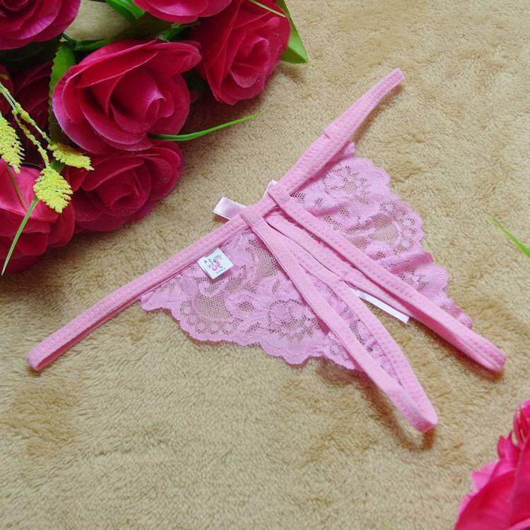 Bolster Store Sexy Lingerie Butterfly Thong T Back G String