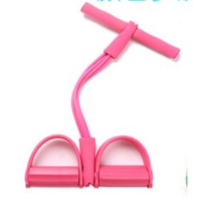 Fitness Elastic Sit Up Pull Rope Abdominal Exerciser Home Sport Equipment脚蹬拉力器瘦腿瘦肚子仰卧起坐辅助健身瑜伽器材拉力绳
