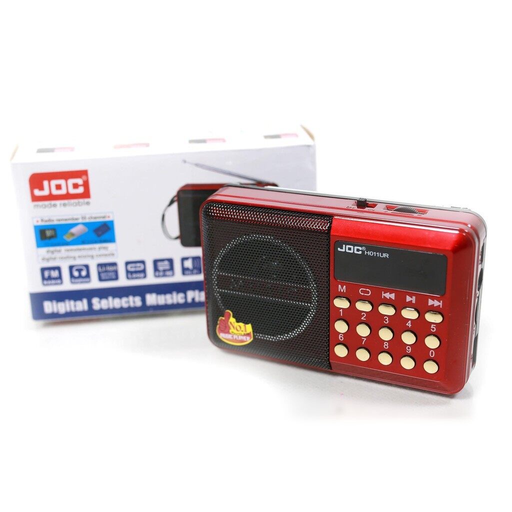 JOC Radio Speaker 30 Juzuk Al Quran Rechargeable USB & MicroSD Card Slot Radio Quran Zikir