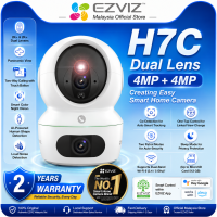 EZVIZ H7C TY7 Dual Lens WIfi Camera 4MP + 4MP PTZ & Fix Lens CCTV Security Camera Indoor Smart Light LED Pets Baby Alarm